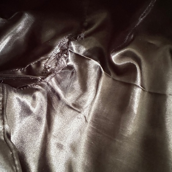 PEYTON JENSEN Green Black Camouflage Faux Fur Fuzzy Sherpa Bomber Jacket Small - Picture 5 of 6